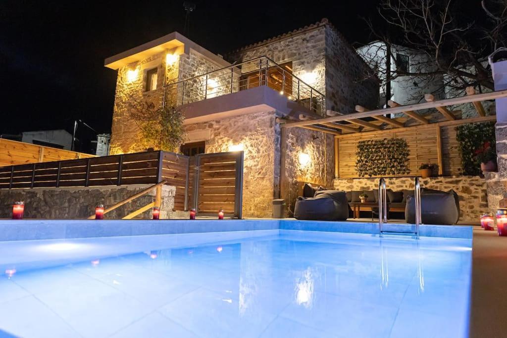 Lasithi Luxury Villa Mesa Lasithi Exterior photo