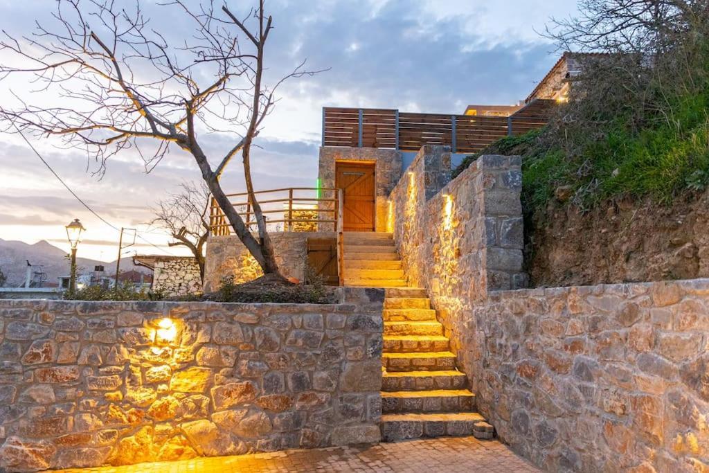 Lasithi Luxury Villa Mesa Lasithi Exterior photo