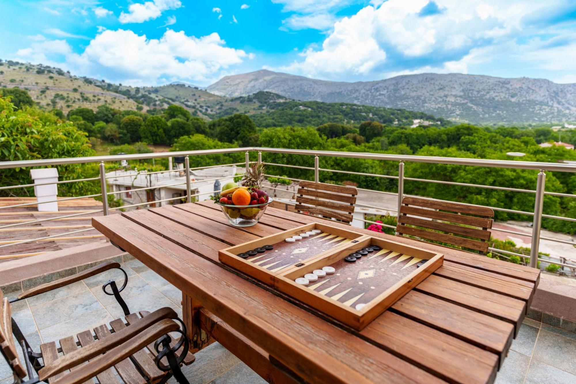 Lasithi Luxury Villa Mesa Lasithi Exterior photo