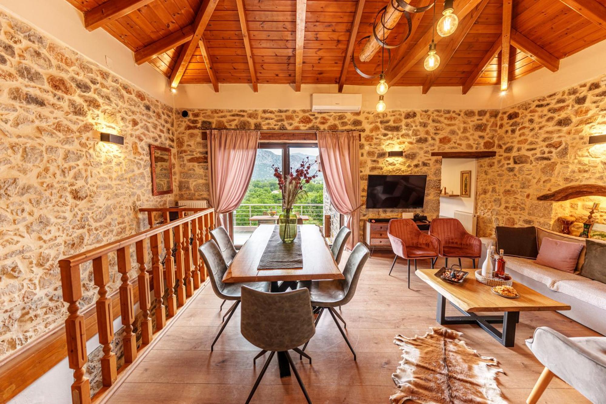 Lasithi Luxury Villa Mesa Lasithi Exterior photo